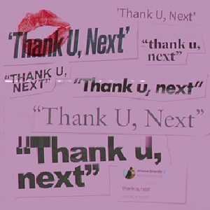 Ariana Grande Thank u next lyrics