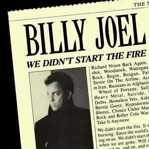 Billy Joel We Didnt Start the Fire Lyrics